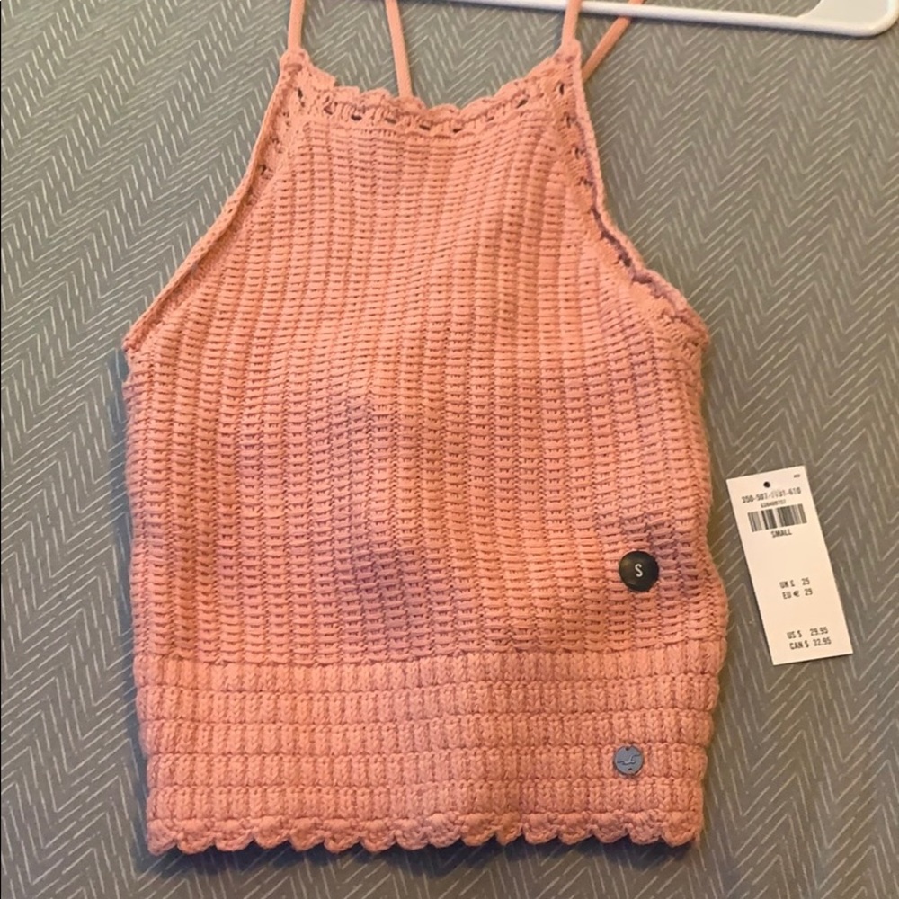 New pink Halter top